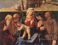 Vierge à l’Enfant avec Saints Renaissance Lorenzo Lotto